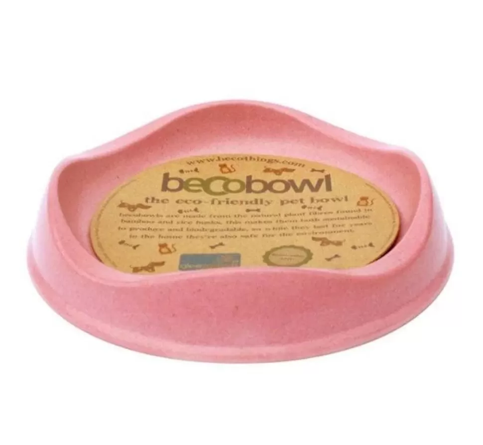 Beco Pets Drinkbak Of Voerbak Cat Bowl Roze