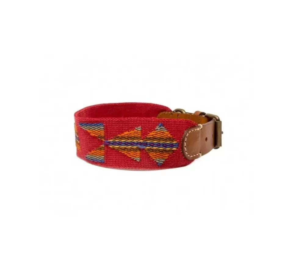 Buddys Hondenhalsband Etna Rood