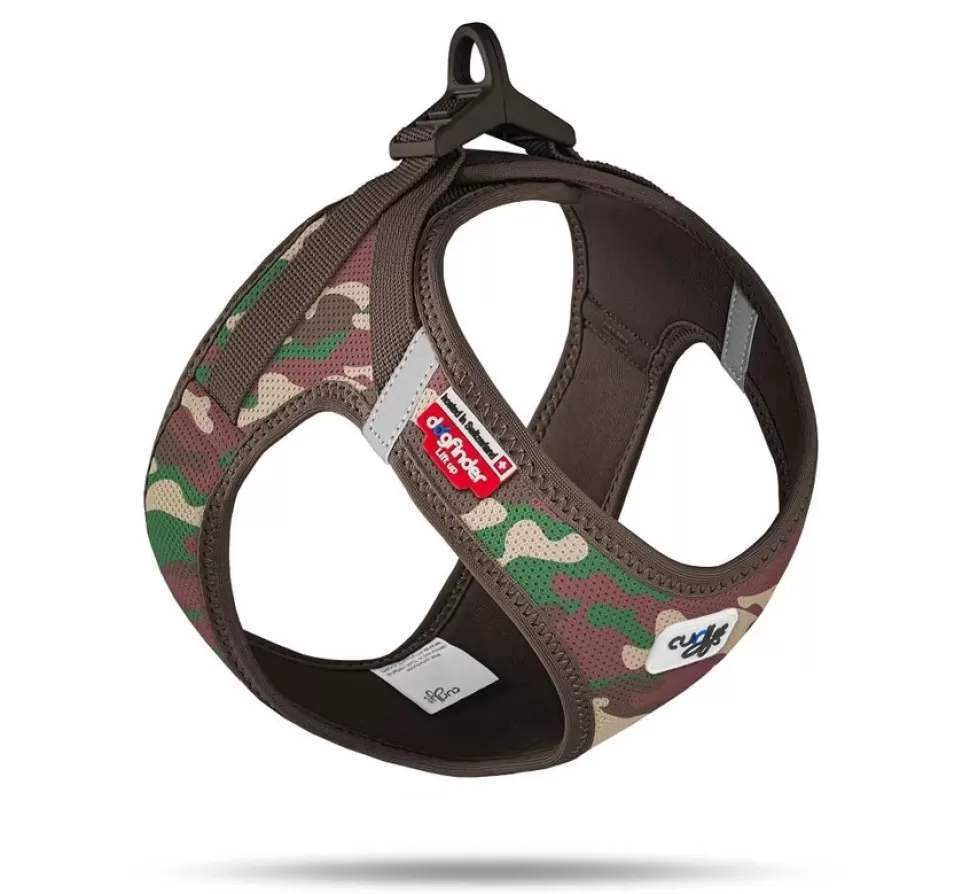 Curli Hondentuig Clasp Vest Harness Camouflage