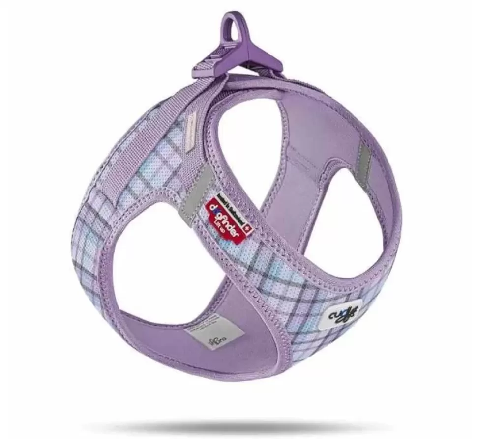 Curli Hondentuig Clasp Vest Harness Lavendel Caro