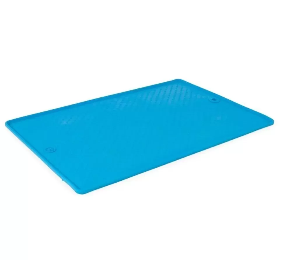 Dexas Onderlegger Pet Bowl Grippmat Pro Blue