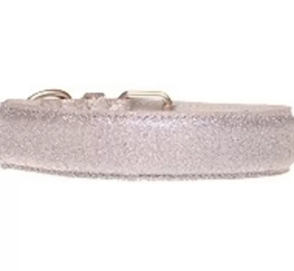 Doxtasy Hondenhalsband Glitter Silver