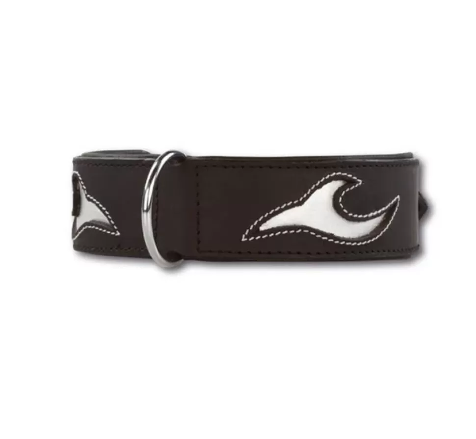 Doxtasy Hondenhalsband Tribal Cut Black