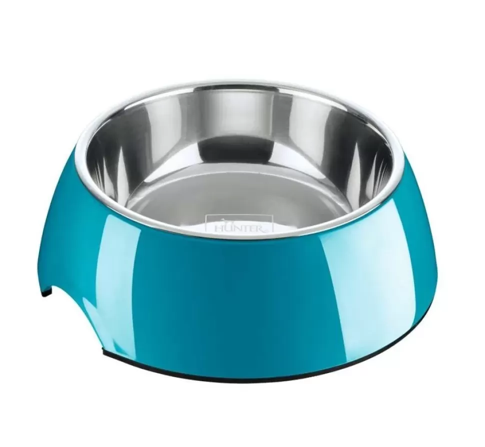 Hunter Drinkbak Of Voerbak Melamine Teal