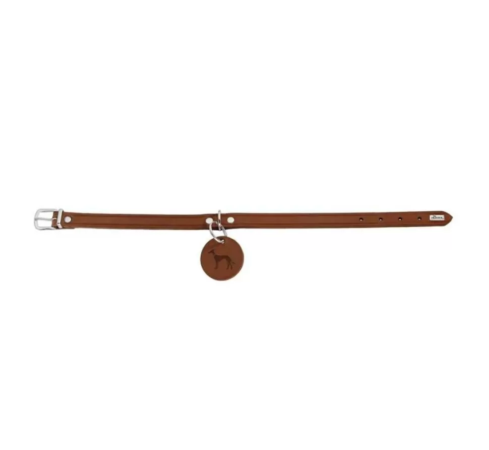 Hunter Hondenhalsband Aalborg Cognac