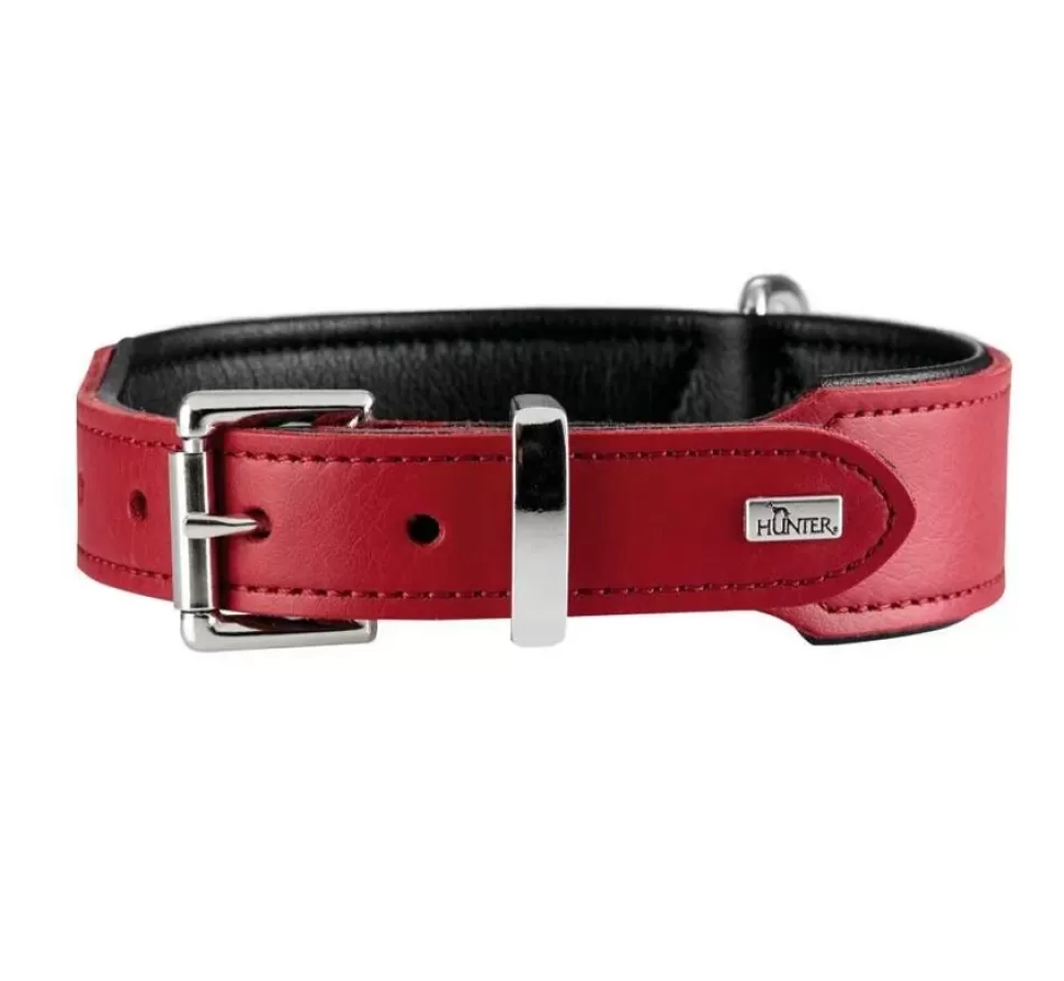 Hunter Hondenhalsband Basic Rood