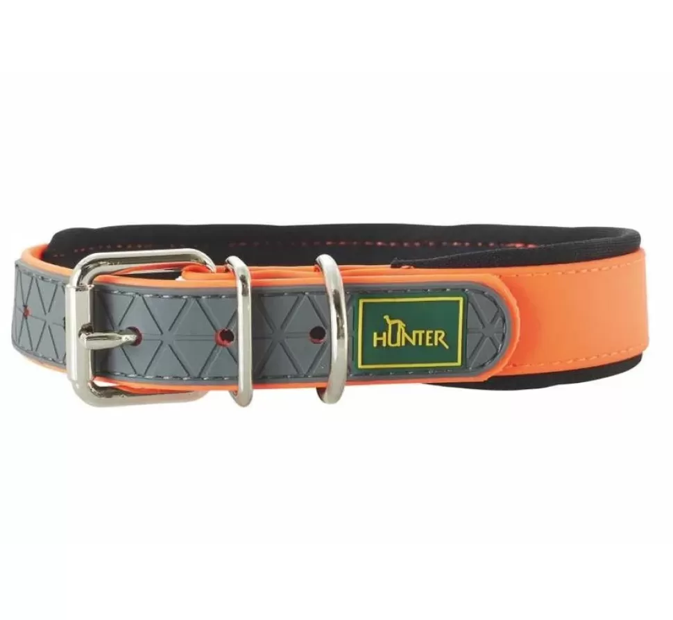 Hunter Hondenhalsband Convenience Comfort Oranje