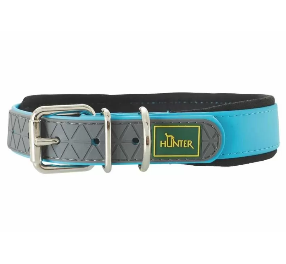 Hunter Hondenhalsband Convenience Comfort Turquoise