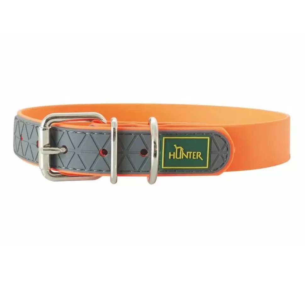 Hunter Hondenhalsband Convenience Oranje