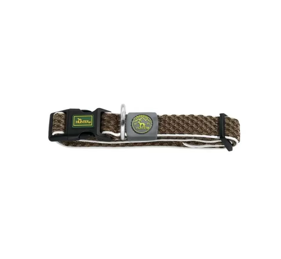 Hunter Hondenhalsband Hilo Vario Basic Bruin