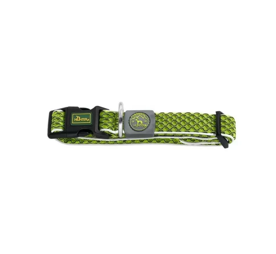 Hunter Hondenhalsband Hilo Vario Basic Lime