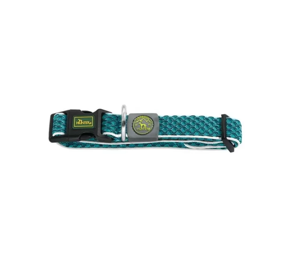 Hunter Hondenhalsband Hilo Vario Basic Turquoise