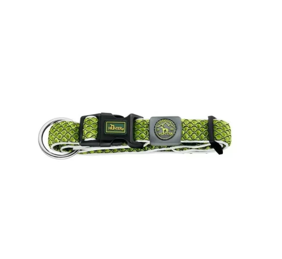 Hunter Hondenhalsband Hilo Vario Plus Lime