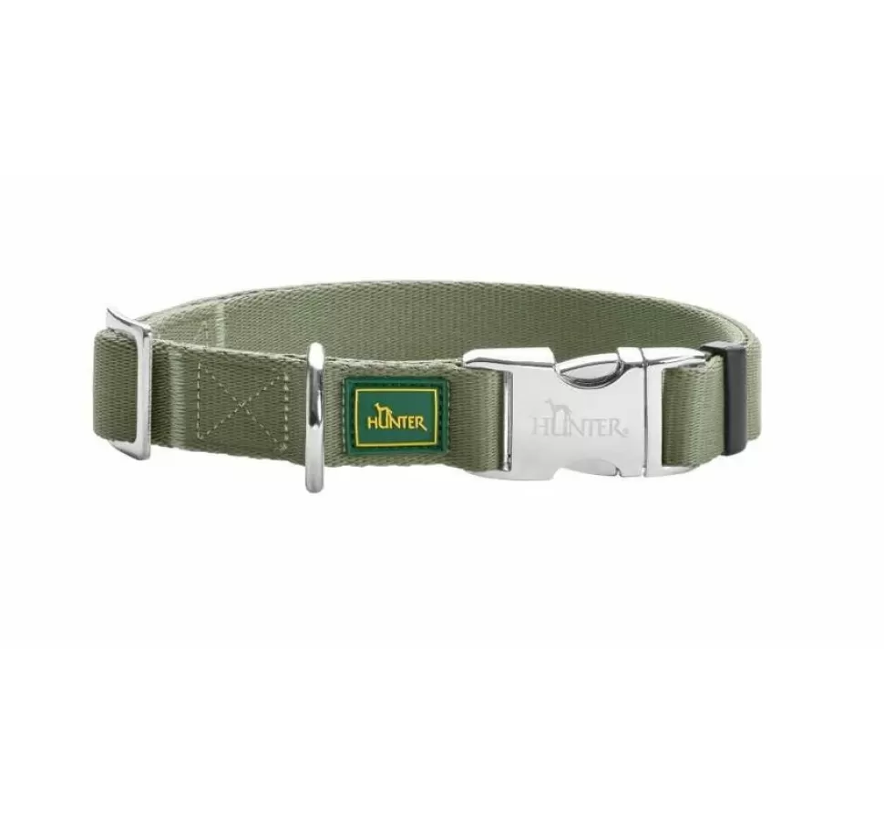 Hunter Hondenhalsband Inari Alu Strong Pastel Groen