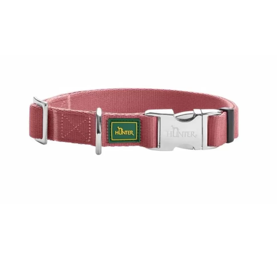 Hunter Hondenhalsband Inari Alu Strong Pastel Rood