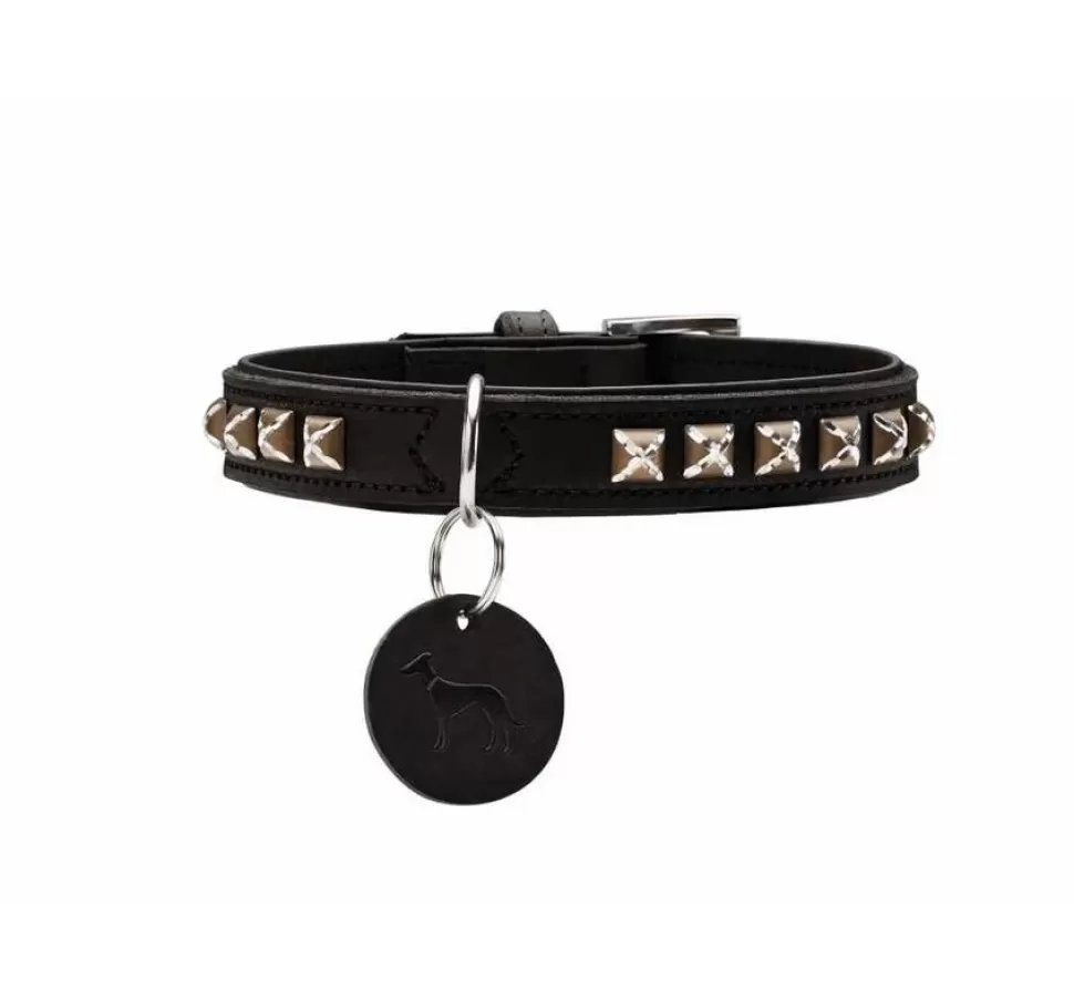 Hunter Hondenhalsband Larvik Style Zwart