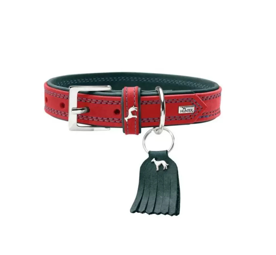 Hunter Hondenhalsband Lucca Rood