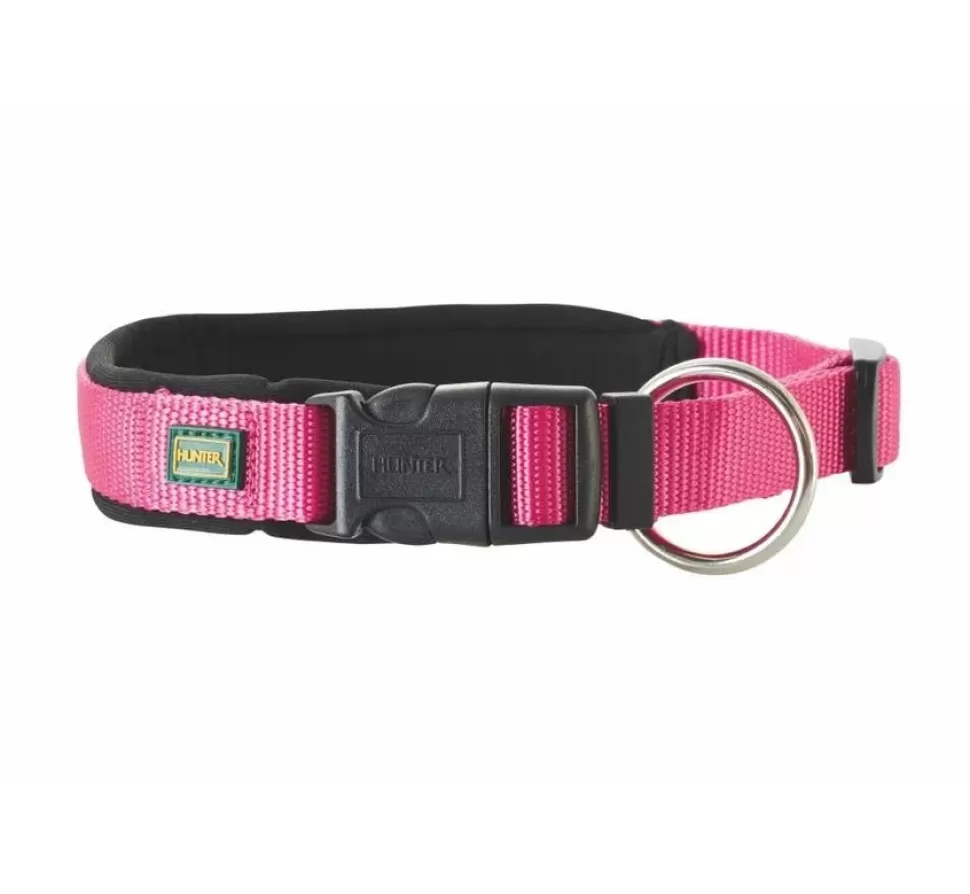 Hunter Hondenhalsband Neopreen Vario Plus Raspberry