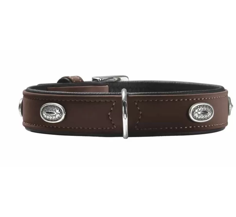 Hunter Hondenhalsband Softie Bruin