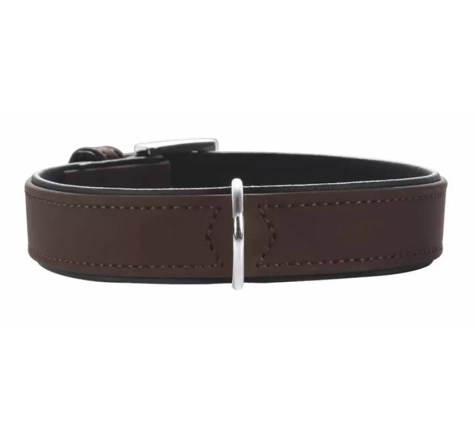 Hunter Hondenhalsband Softie Bruin