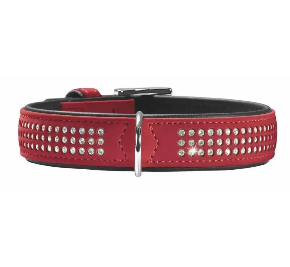 Hunter Hondenhalsband Softie Rood Triluxe