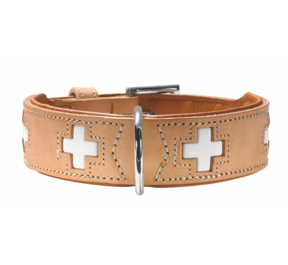 Hunter Hondenhalsband Swiss Beige