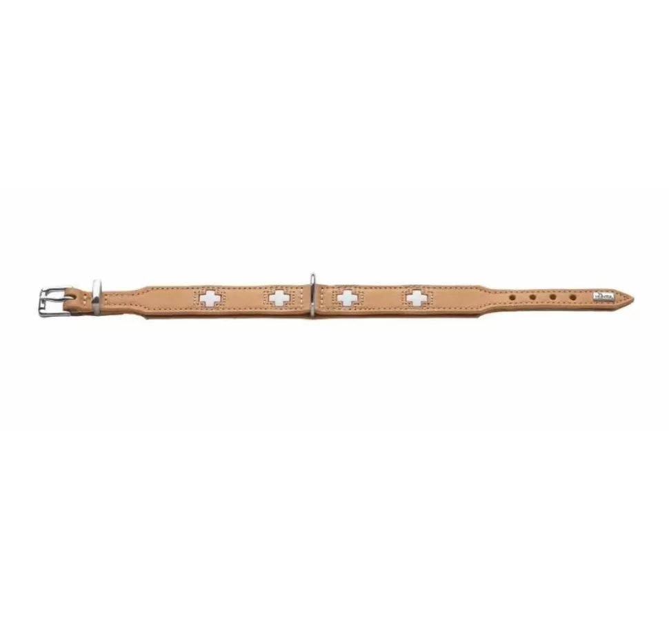 Hunter Hondenhalsband Swiss Beige