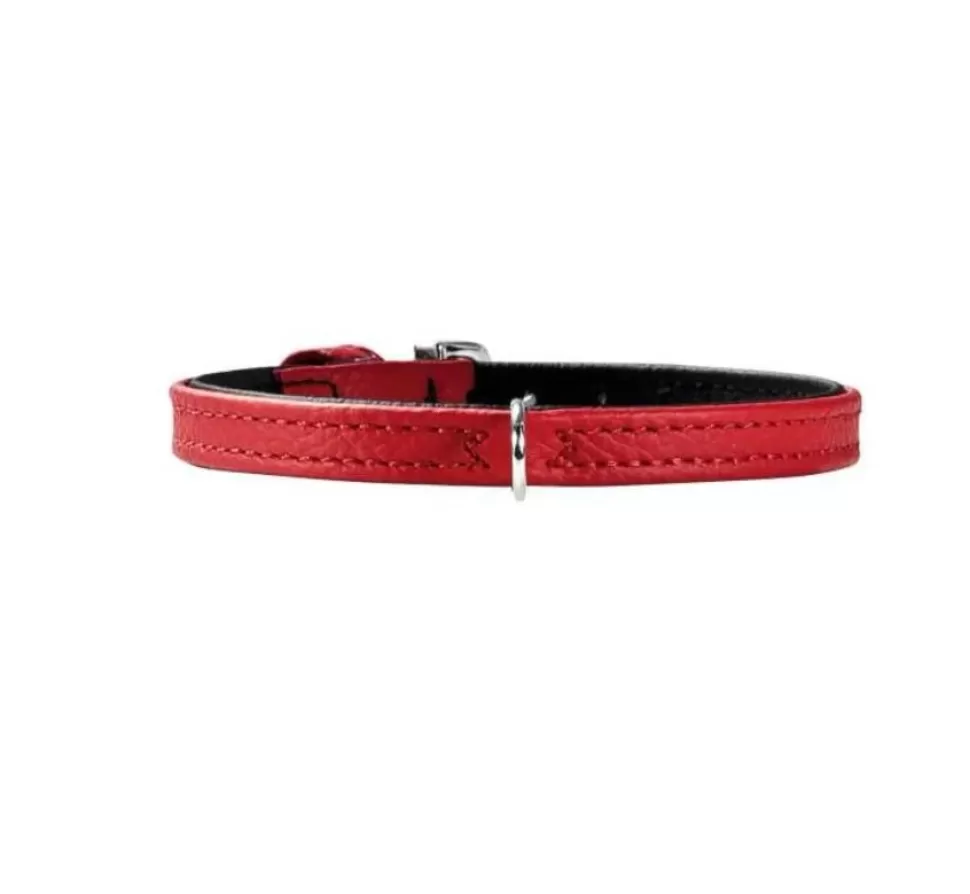 Hunter Hondenhalsband Tiny Petit Rood