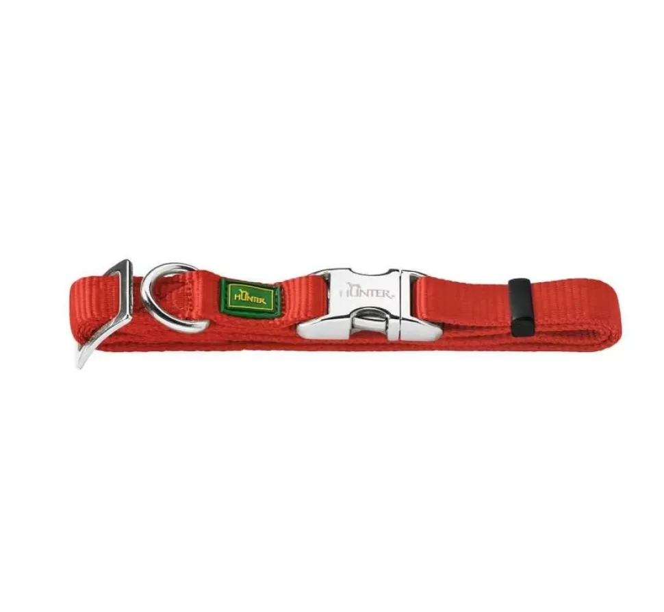 Hunter Hondenhalsband Vario Alu Strong Rood