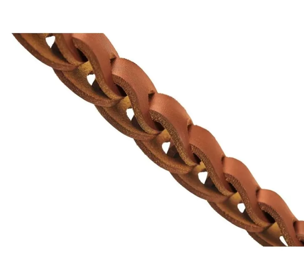 Hunter Hondenriem Solid Education Chain Cognac