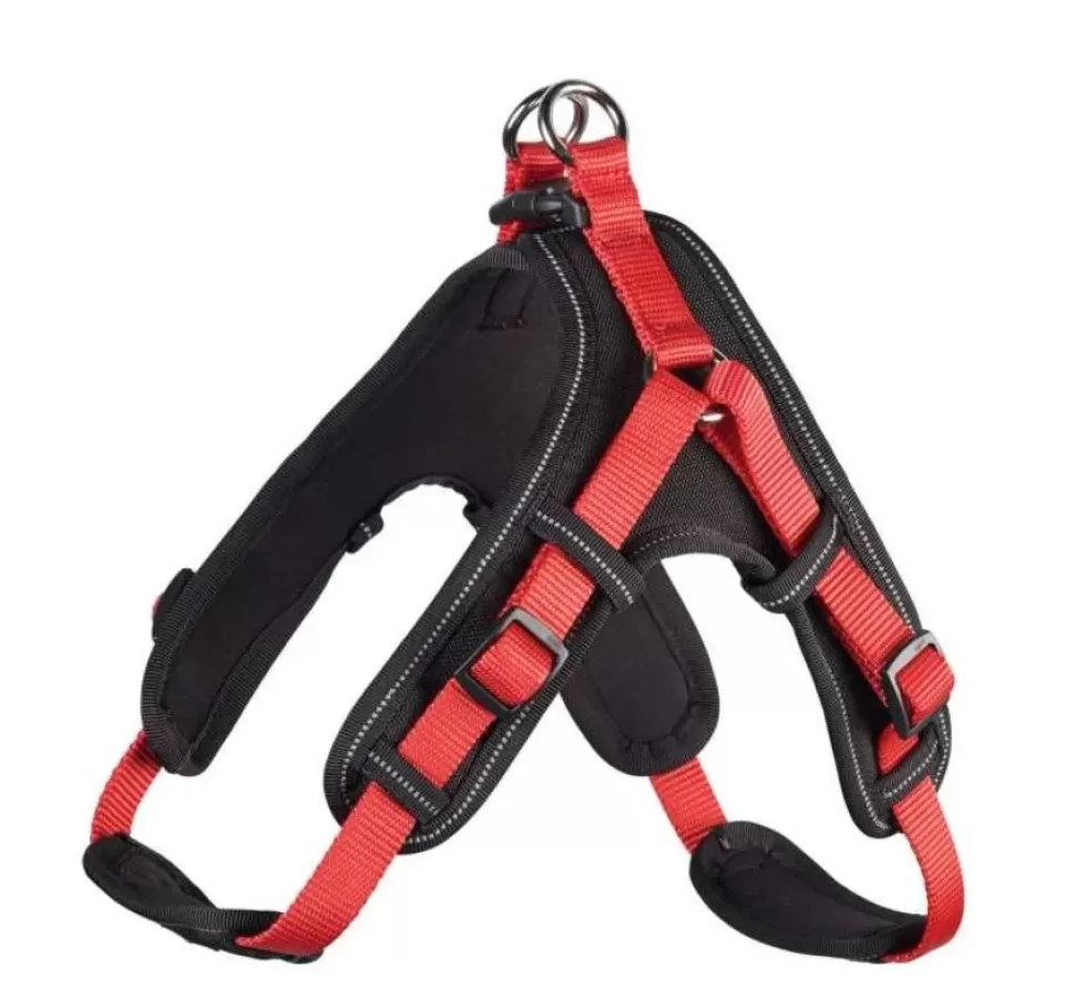 Hunter Hondentuig Neopreen Vario Quick Rood