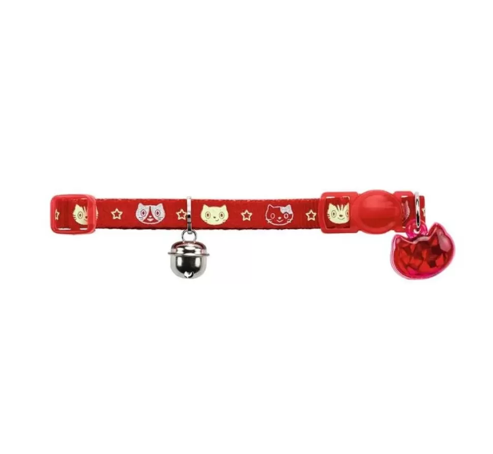 Hunter Kattenhalsband Krokom Rood