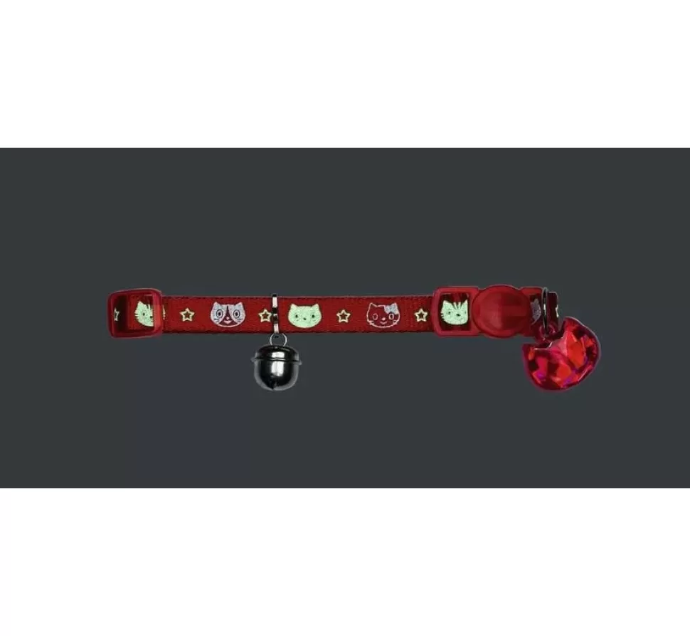 Hunter Kattenhalsband Krokom Rood