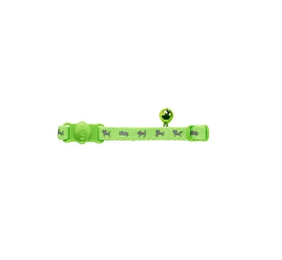 Hunter Kattenhalsband Neon Groen