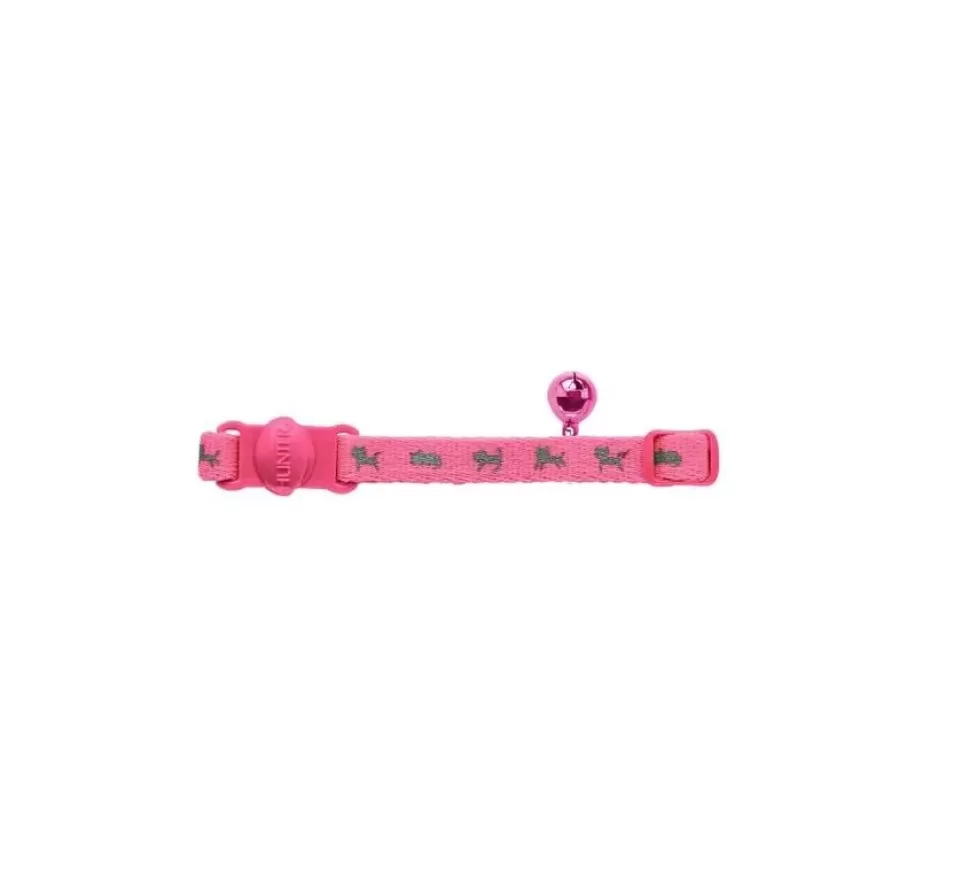 Hunter Kattenhalsband Neon Roze