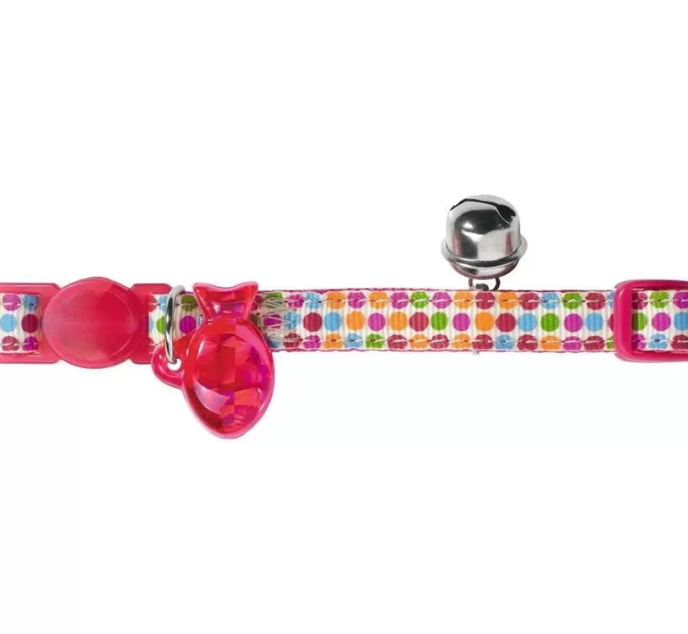 Hunter Kattenhalsband Seventies Roze