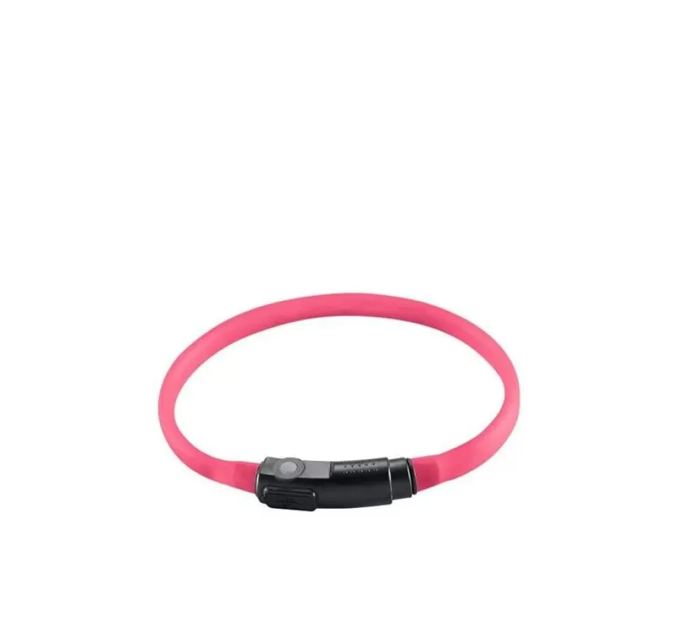 Hunter Lichtgevende Kattenhalsband Yukon Roze