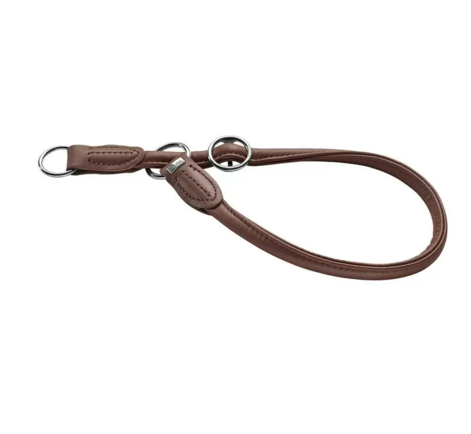 Hunter Training Halsband Hond Round & Soft Bruin