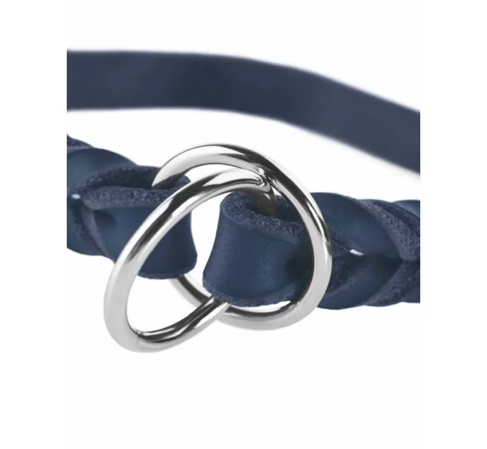 Hunter Training Halsband Hond Solid Education Blauw