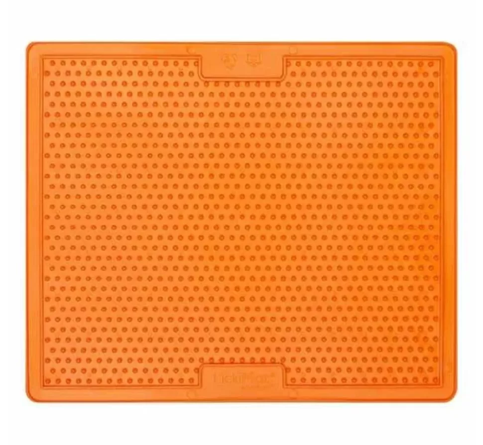 Lickimat Soother Classic Oranje Large