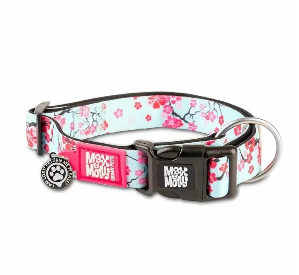 Max & Molly Hondenhalsband Cherry Bloom