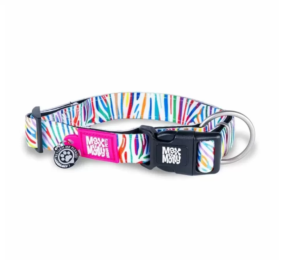 Max & Molly Hondenhalsband Magic Zebra