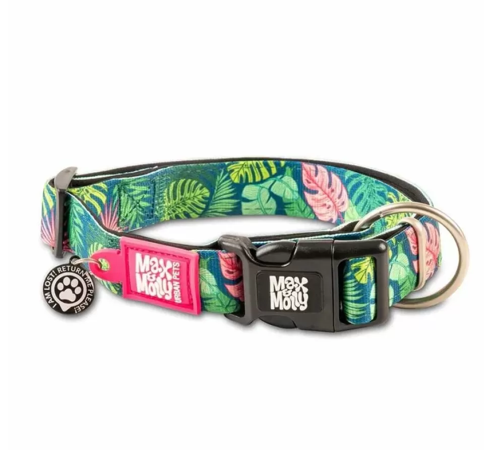 Max & Molly Hondenhalsband Tropical