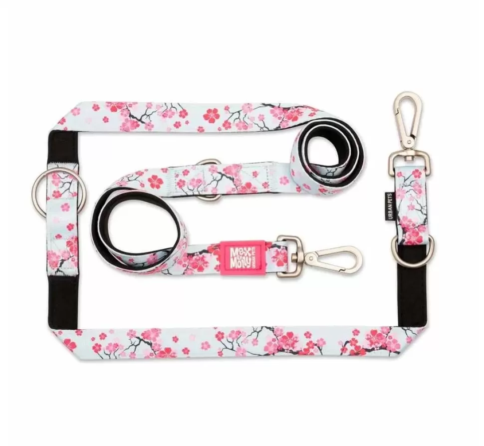 Max & Molly Hondenriem Multi Functioncherry Bloom