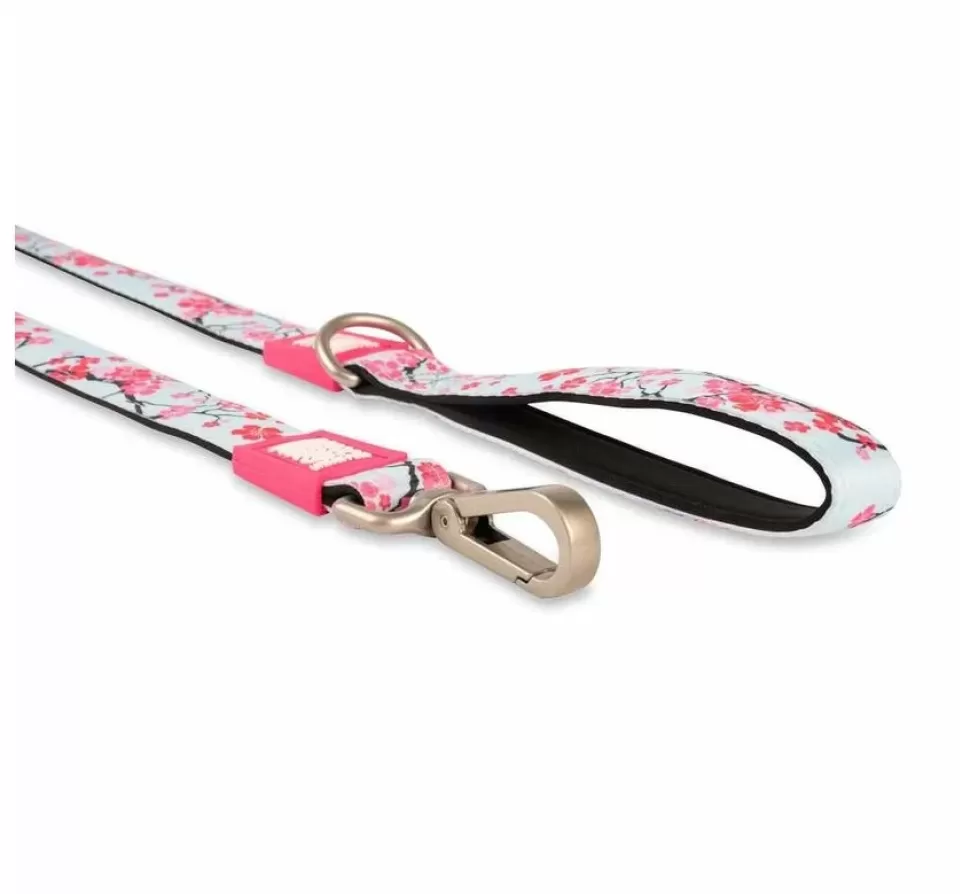 Max & Molly Hondenriem Short Leash Cherry Bloom