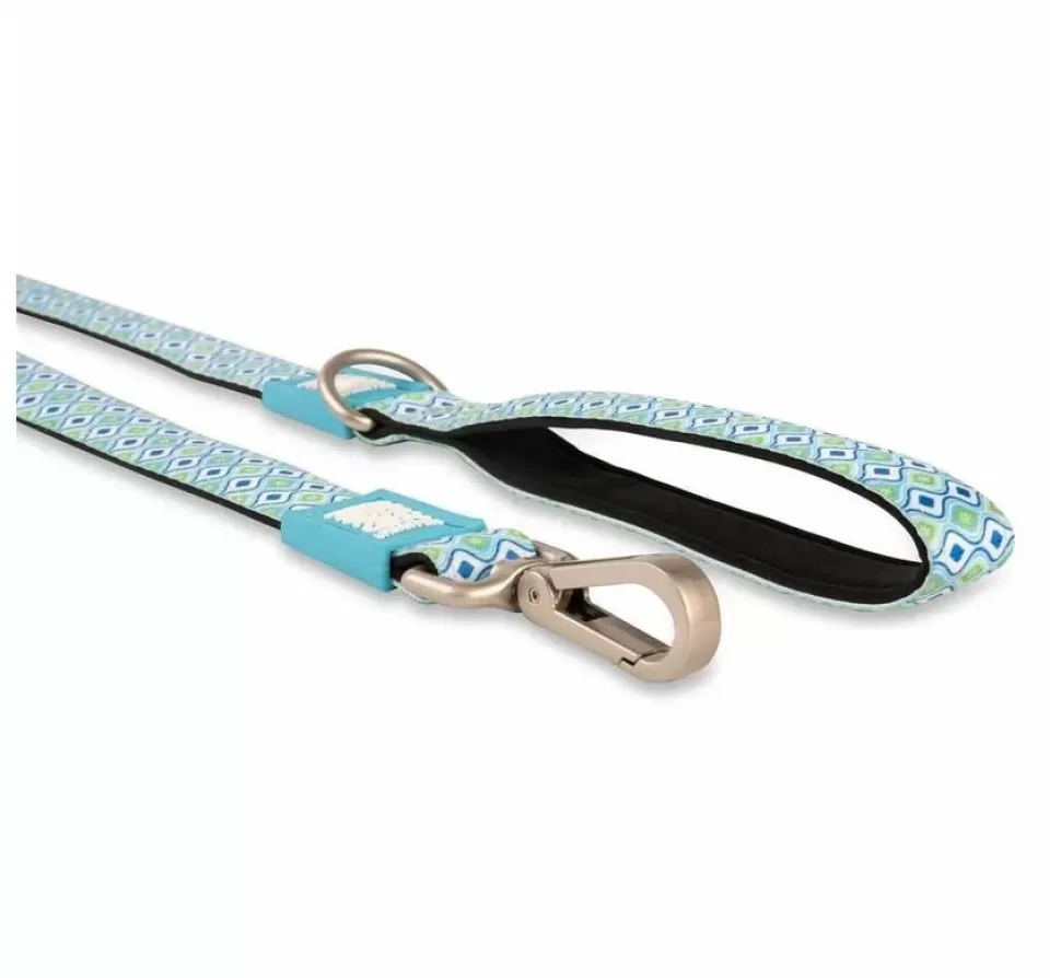 Max & Molly Hondenriem Short Leash Retro Blue