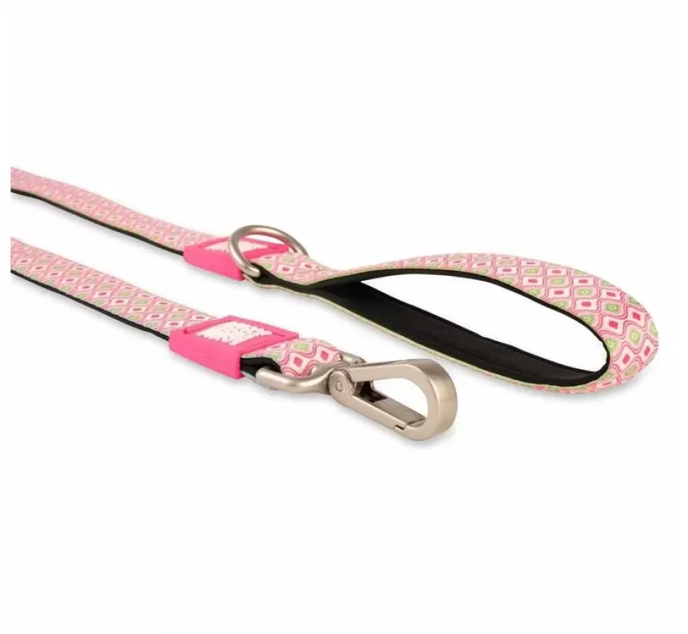 Max & Molly Hondenriem Short Leash Retro Pink