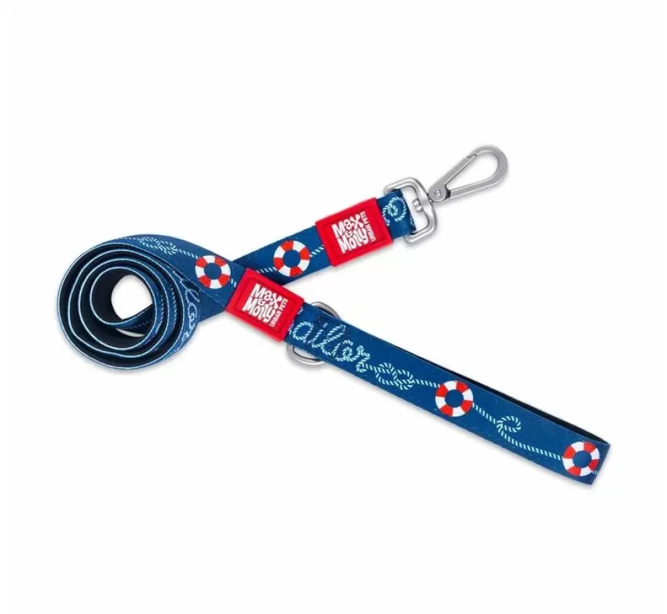 Max & Molly Hondenriem Short Leash Sailor