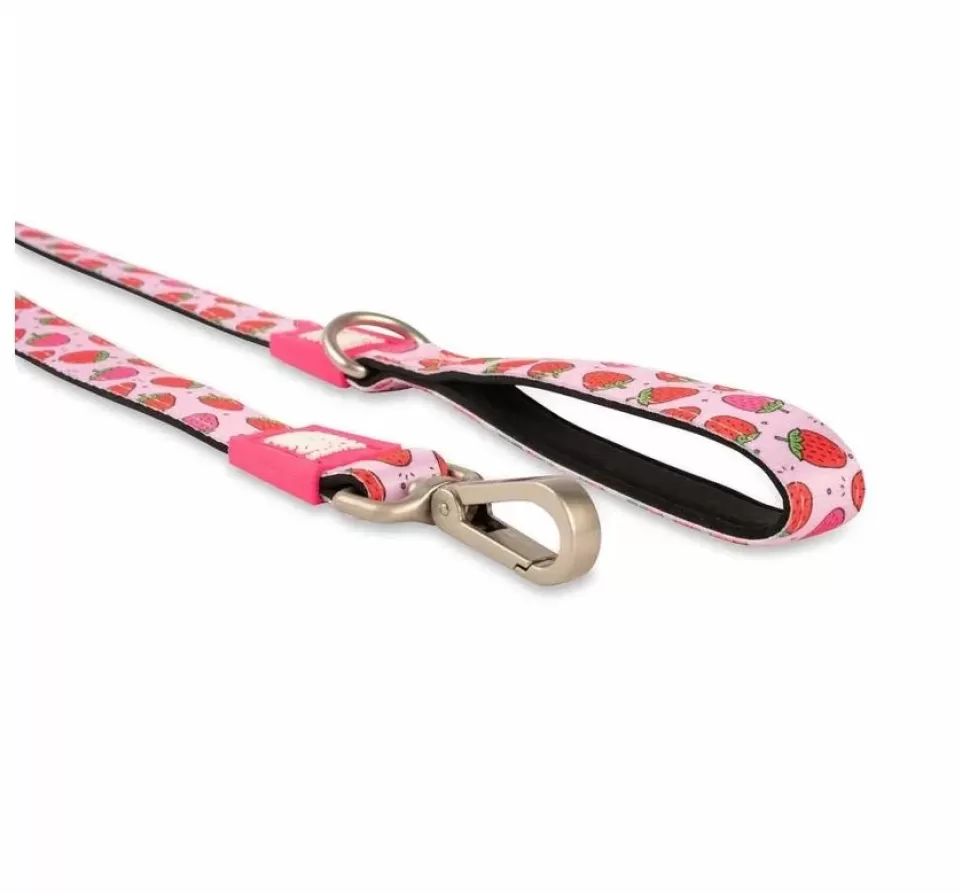 Max & Molly Hondenriem Short Leash Strawberry Dream