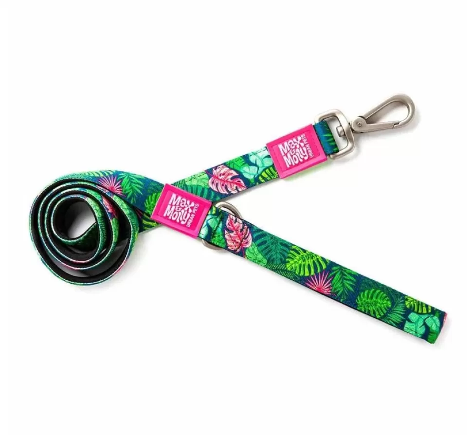 Max & Molly Hondenriem Short Leash Tropical